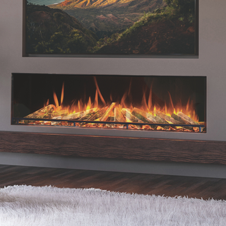 Pure 1600 Black Series Media Wall Electric Fire – Solution