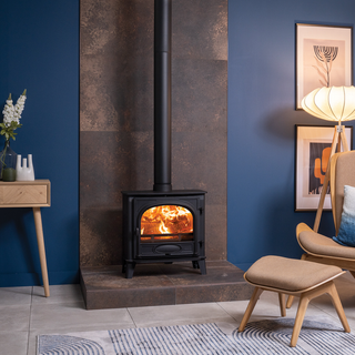 Stockton 5 Wide Solid Fuel Stove - Stovax