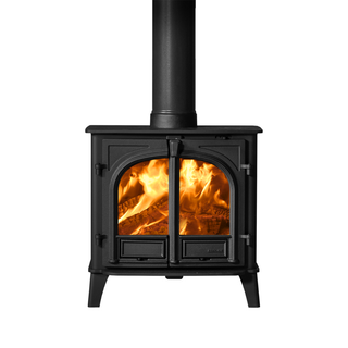 Stockton 5 Wide Solid Fuel Stove - Stovax