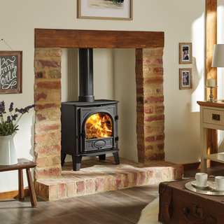 Stockton 5 Solid Fuel Stove - Stovax