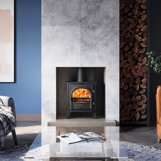 Stockton 5 Solid Fuel Stove - Stovax