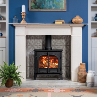 Stockton 8 Solid Fuel Stove - Stovax