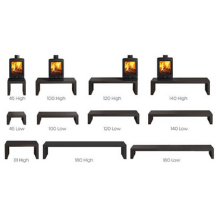 Steel Stove Benches - Stovax