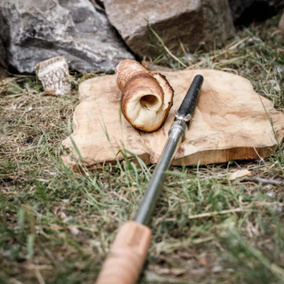 Campfire Bread Skewer with Cast Iron Tip - Petromax