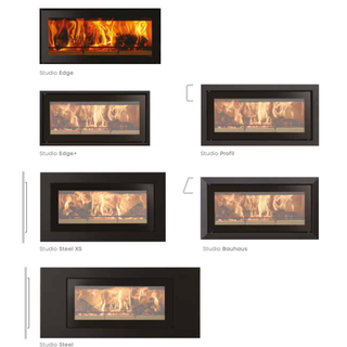 Studio 2 8.5kW Inset Wood Burning Stove - Stovax