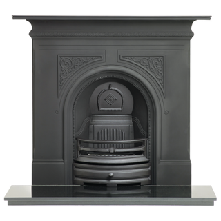 Sydenham 48" Black Cast Iron Combination - Capital Fireplaces