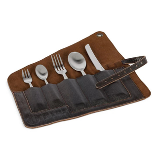 Leather Cutlery Bag - Petromax