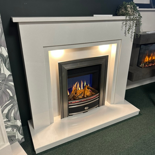 Ex-Display Timara Opulus Electric Fire and Fireplace Suite