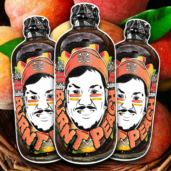 Burnt Peach x Bulliet Bourbon - Sticky BBQ Glaze - Tubby Tom's