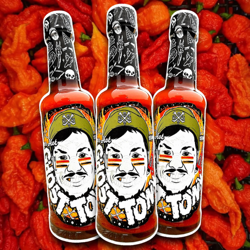 Ghost Town - Super Hot Garlic x Ghost Chilli Sauce - Tubby Tom's