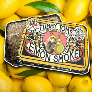 Lemon Smoked Sea Salt Flakes - Tubby Tom's