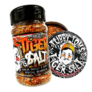 Tiger Salt - Ultimate Ramen Dust - Korean Style Garlic x Chilli Seasoning - Tubby Tom's Rub