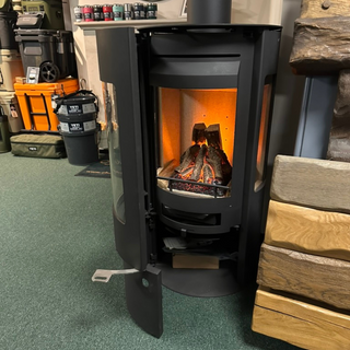 Ex-Display Uniq 37 Cylindrical Woodburning Stove
