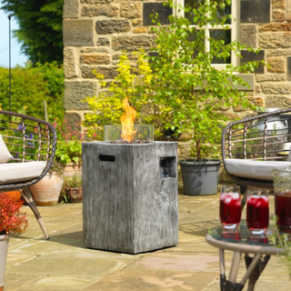 Verano Column Outdoor Gas Fire Pit
