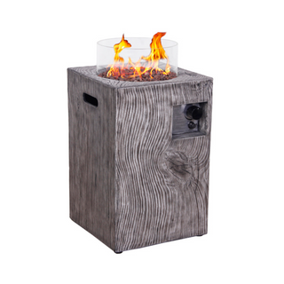 Verano Column Outdoor Gas Fire Pit