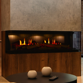 Dimplex Vista Opti-V LCD Realistic Virtual Flame Media Wall Electric Fire