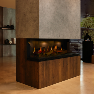 Dimplex Vista Opti-V LCD Realistic Virtual Flame Media Wall Electric Fire