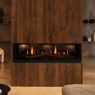 Dimplex Vista Opti-V LCD Realistic Virtual Flame Media Wall Electric Fire
