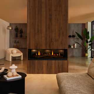Dimplex Vista Opti-V LCD Realistic Virtual Flame Media Wall Electric Fire