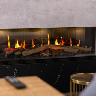 Dimplex Vista Opti-V LCD Realistic Virtual Flame Media Wall Electric Fire