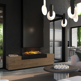 Dimplex Vivente Plus Optiflame 3-Sided App Control Media Wall Electric Fire
