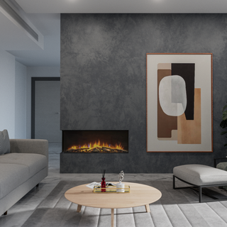 Dimplex Vivente Plus Optiflame 3-Sided App Control Media Wall Electric Fire
