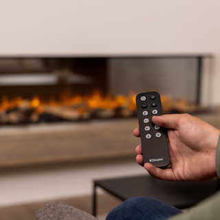 Dimplex Vivente Plus Optiflame 3-Sided App Control Media Wall Electric Fire