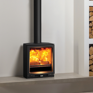 Vogue Medium Slimline Multi Fuel Eco Stove - Stovax