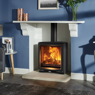 Vogue Medium Slimline Multi Fuel Eco Stove - Stovax