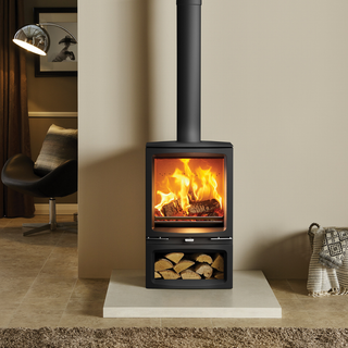 Vogue Medium Solid Fuel Eco Stove - Stovax