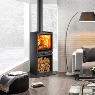 Vogue Medium Solid Fuel Eco Stove - Stovax