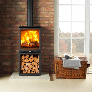 Vogue Medium Solid Fuel Eco Stove - Stovax