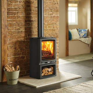 Vogue Midi Solid Fuel Stove - Stovax