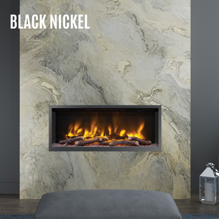 Pryzm Volta 5D Slimline 1-Sided Media Wall Electric Fire