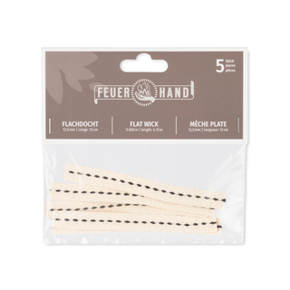 Feuerhand Baby Special 276 Replacement Cotton Wicks – 12cm, Pack of 5