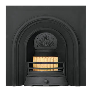 Wandsworth Black 14" or 16" Cast Iron Arch Insert - Capital Fireplaces
