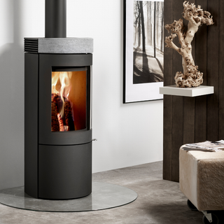 Uniq 26 Ecodesign 100mm Soapstone 5kW Woodburning Stove - Westfire