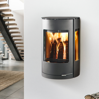 Uniq 37 Wall Hung 7.2kW Woodburning Stove - Westfire