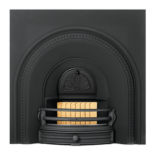 Westoning Black 16" Cast Iron Arch Insert - Capital Fireplaces