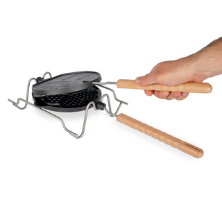 Rotating Waffle Iron Cast Iron - Petromax