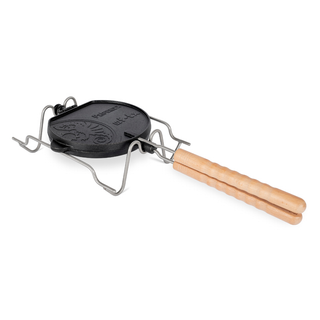 Rotating Waffle Iron Cast Iron - Petromax