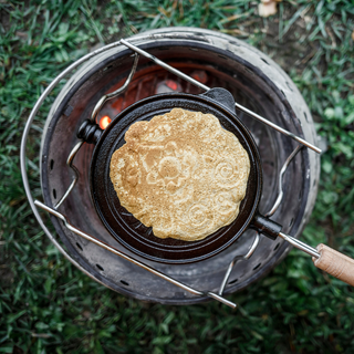 Rotating Waffle Iron Cast Iron - Petromax