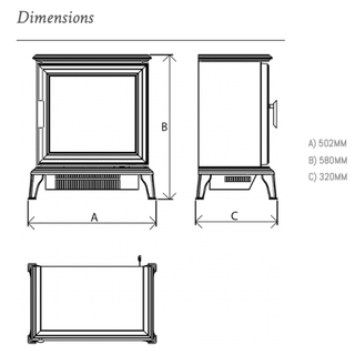 Ravel 400CE Electric Stove - Wildfire