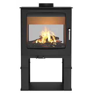 Woodland Double-Sided CAT 9.3kW Woodburning Stove - Mendip