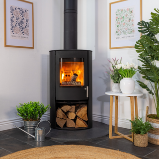 Woodtec FCS Cylindrical Wood Burning Stove