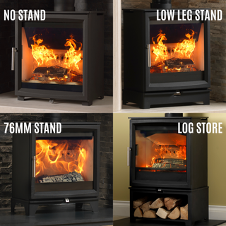 Woodtec 8kW Double Sided Wood Burning Stove