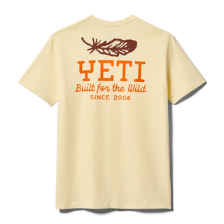 YETI® Feather Short Sleeve T-Shirt – Butter