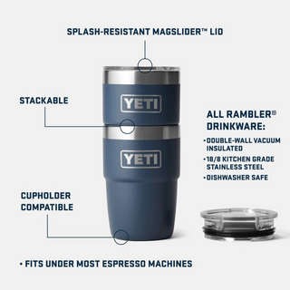 YETI Rambler® 8 OZ (237 ML) Stackable Lowball Cup