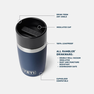 YETI Rambler® 8oz (236 ML) Travel Bottle with Commuter Cap
