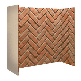 Cobbled Red Herringbone Chamber Liner Set - M.A.C. Metalcraft